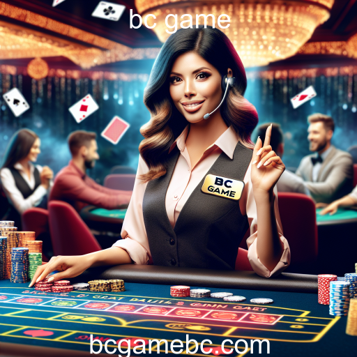 A Emoção dos Jogos com Dealers ao Vivo no BC Game